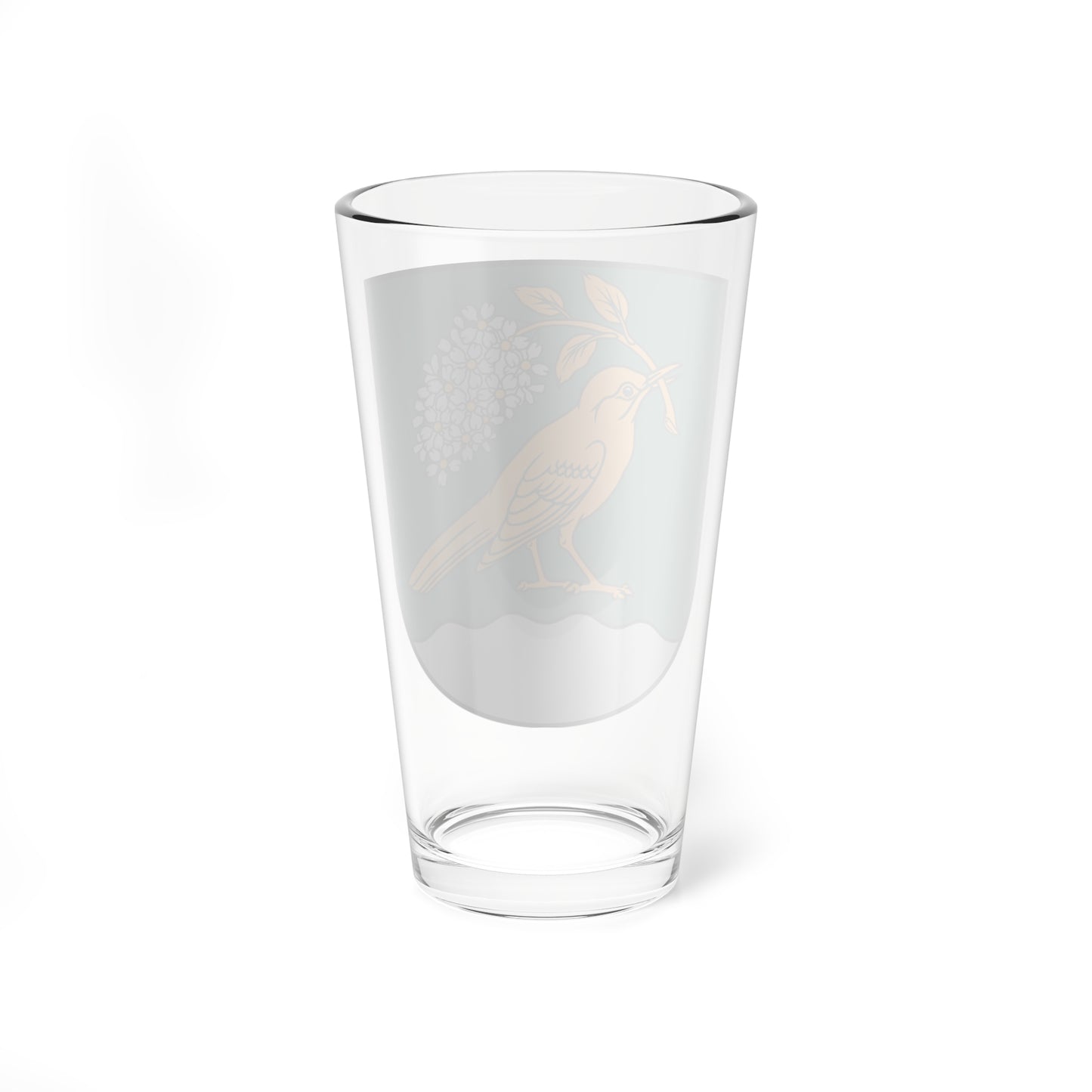 Viļānu novads COA (Latvia) (Coat of Arms) Pint Glass 16oz