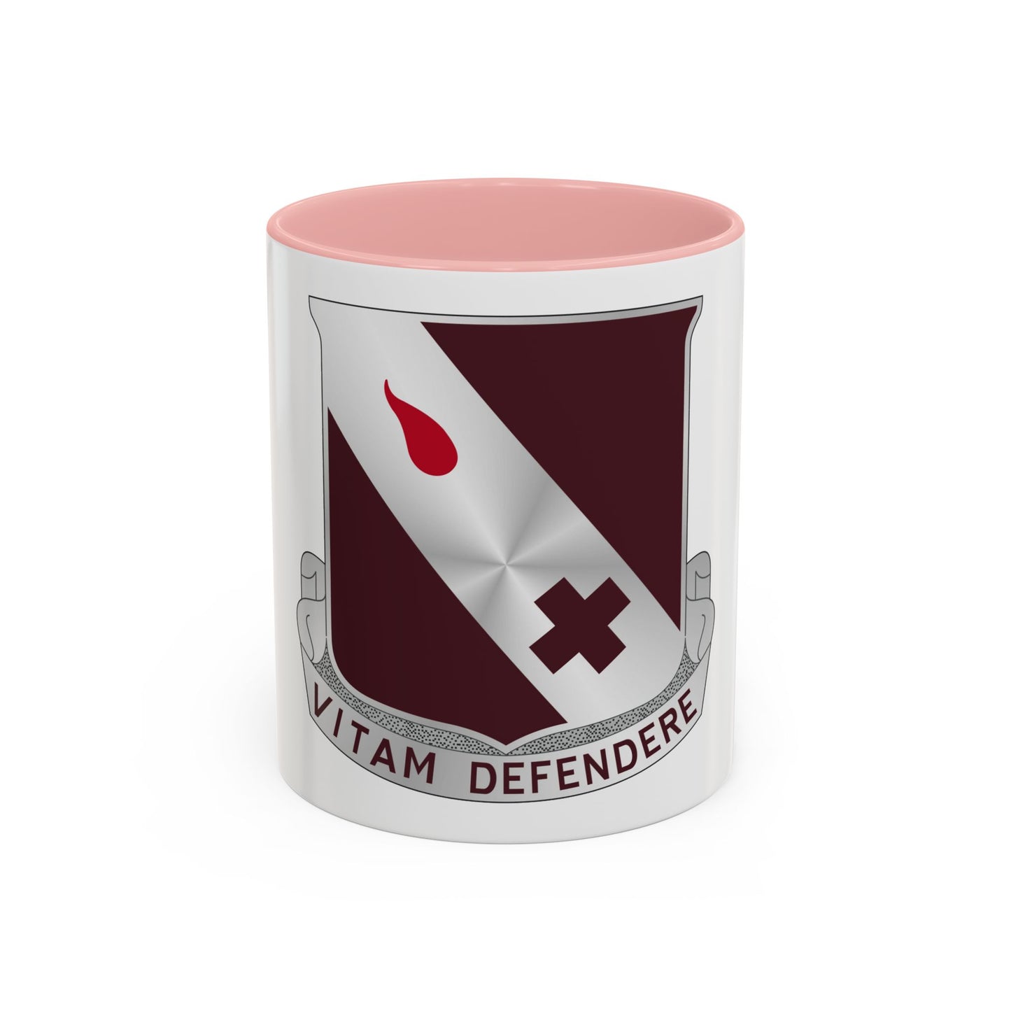 327 Medical Battalion (U.S. Army) Accent Coffee Mug