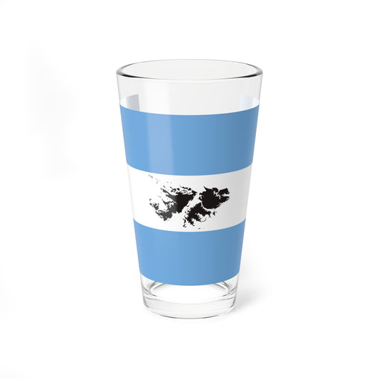 War Veterans Flag (Argentina) Pint Glass 16oz
