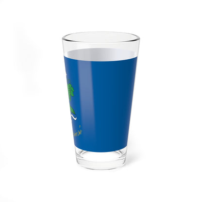 Flag of Balatoncsicso (Hungary) Pint Glass 16oz