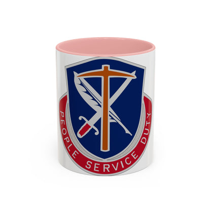 49 Personnel Services Battalion (U.S. Army) Accent Coffee Mug