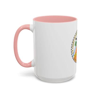 USCGC Simlax (U.S. Coast Guard) Accent Coffee Mug