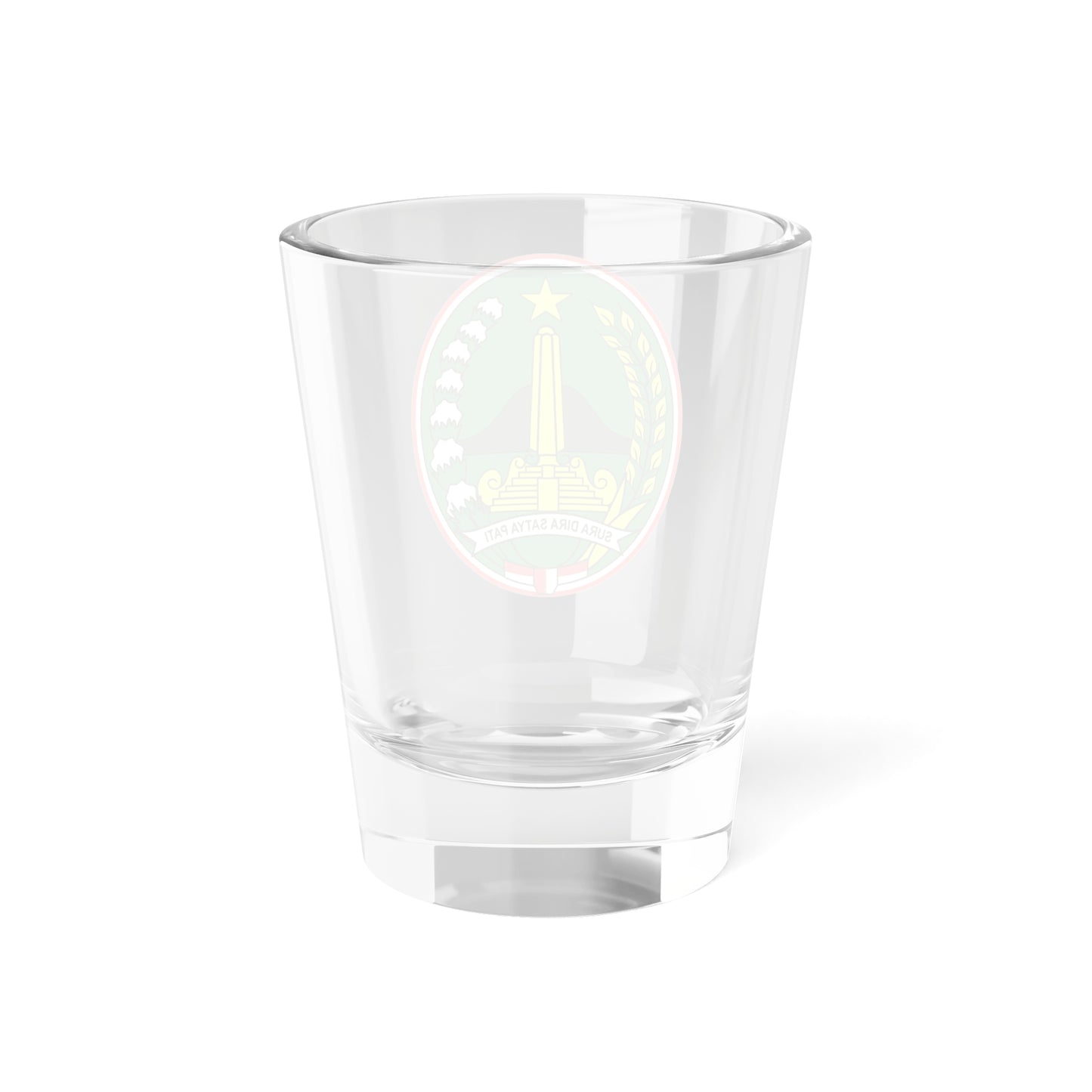 Logo Kota Pasuruan - Seal of Pasuruan City (Indonesia) (Coat of Arms) Shot Glass 1.5oz