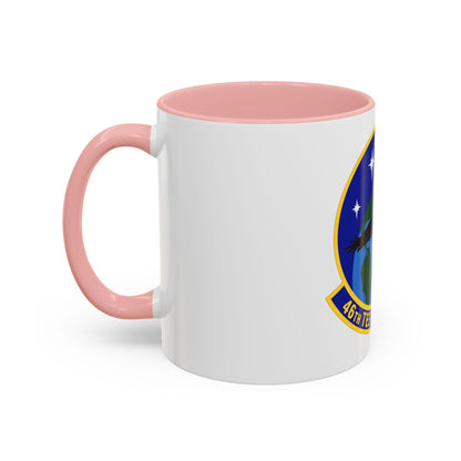 46th Test Squadron (U.S. Air Force) Accent Coffee Mug