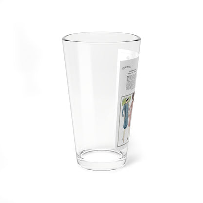L'echo de Paris (1), McCall's magazine, August 1926 - Pint Glass 16oz