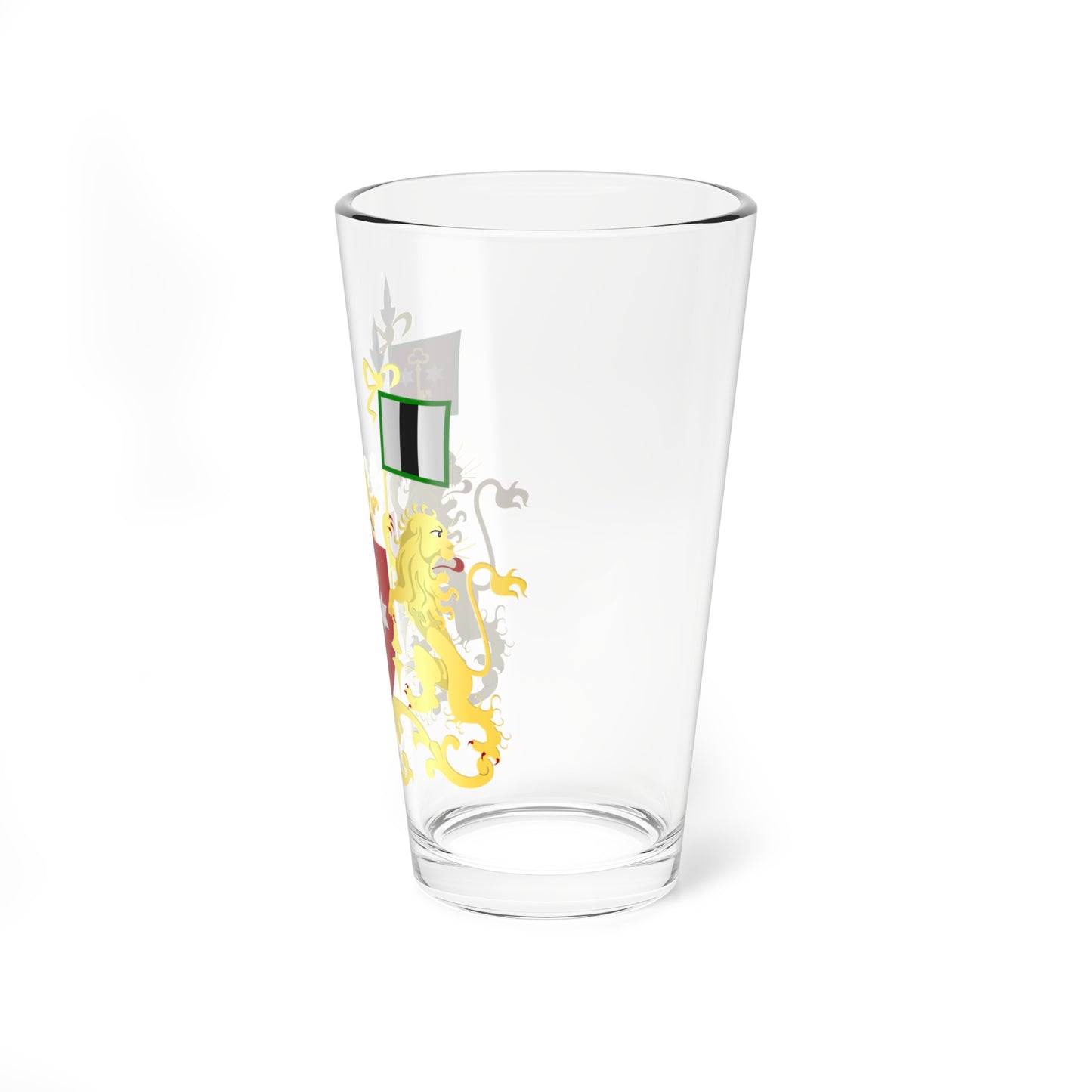 Seneffe wapen (Belgium) (Coat of Arms) Pint Glass 16oz