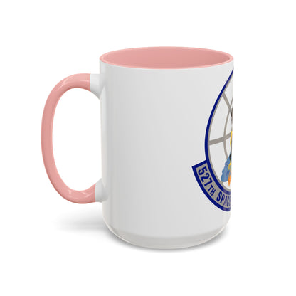 527th Space Aggressor Squadron (U.S. Air Force) Accent Coffee Mug