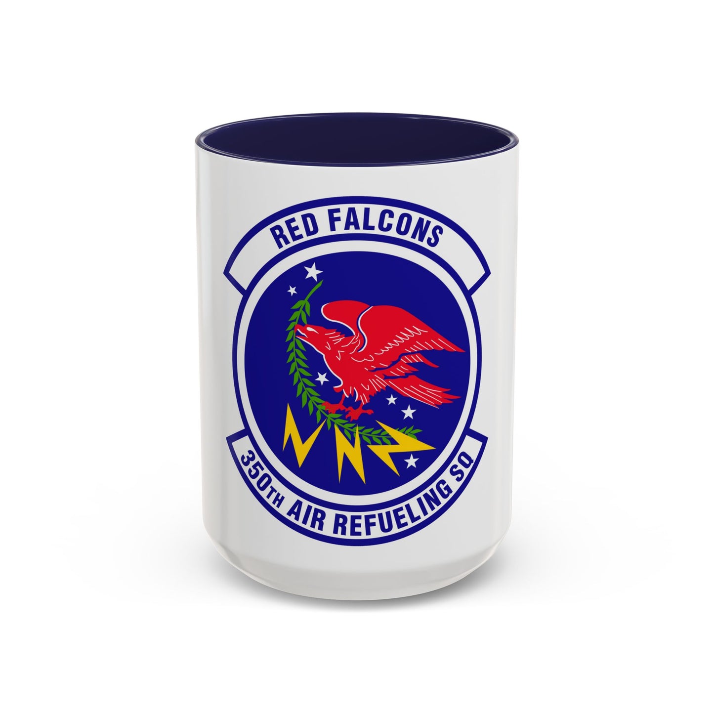 350 Air Refueling Squadron AMC (U.S. Air Force) Accent Coffee Mug