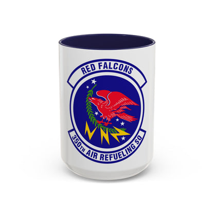 350 Air Refueling Squadron AMC (U.S. Air Force) Accent Coffee Mug