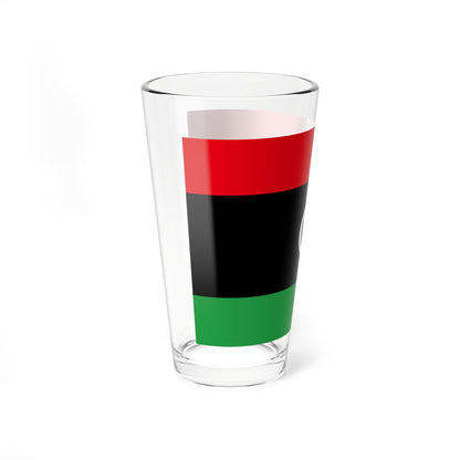 Flag of Libya 2-3 (Libya) Pint Glass 16oz