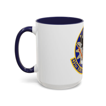 451st Expeditionary Civil Engineer Squadron (U.S. Air Force) Accent Coffee Mug