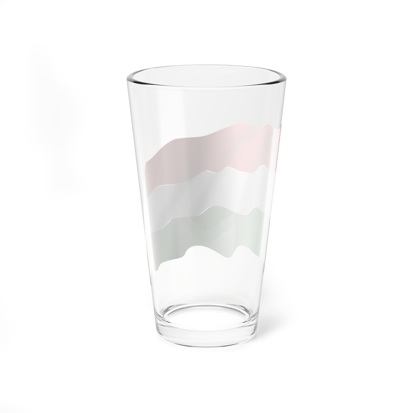 Hungary-flag (Hungary) Pint Glass 16oz