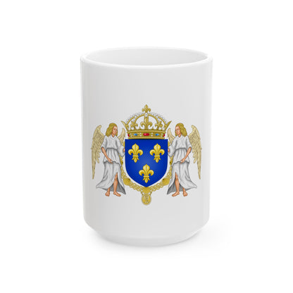 Coat of arms of France 1515-1578 - White Coffee Mug