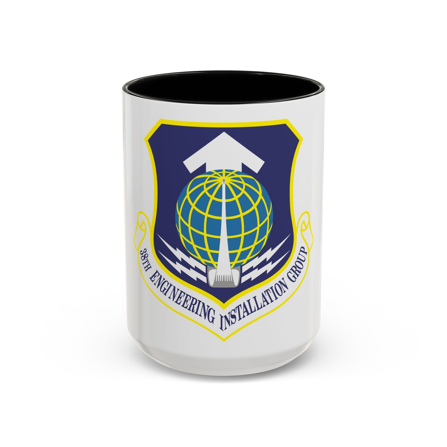 38th Engineering Installation Group (U.S. Air Force) Accent Coffee Mug