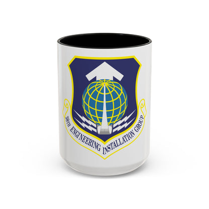38th Engineering Installation Group (U.S. Air Force) Accent Coffee Mug