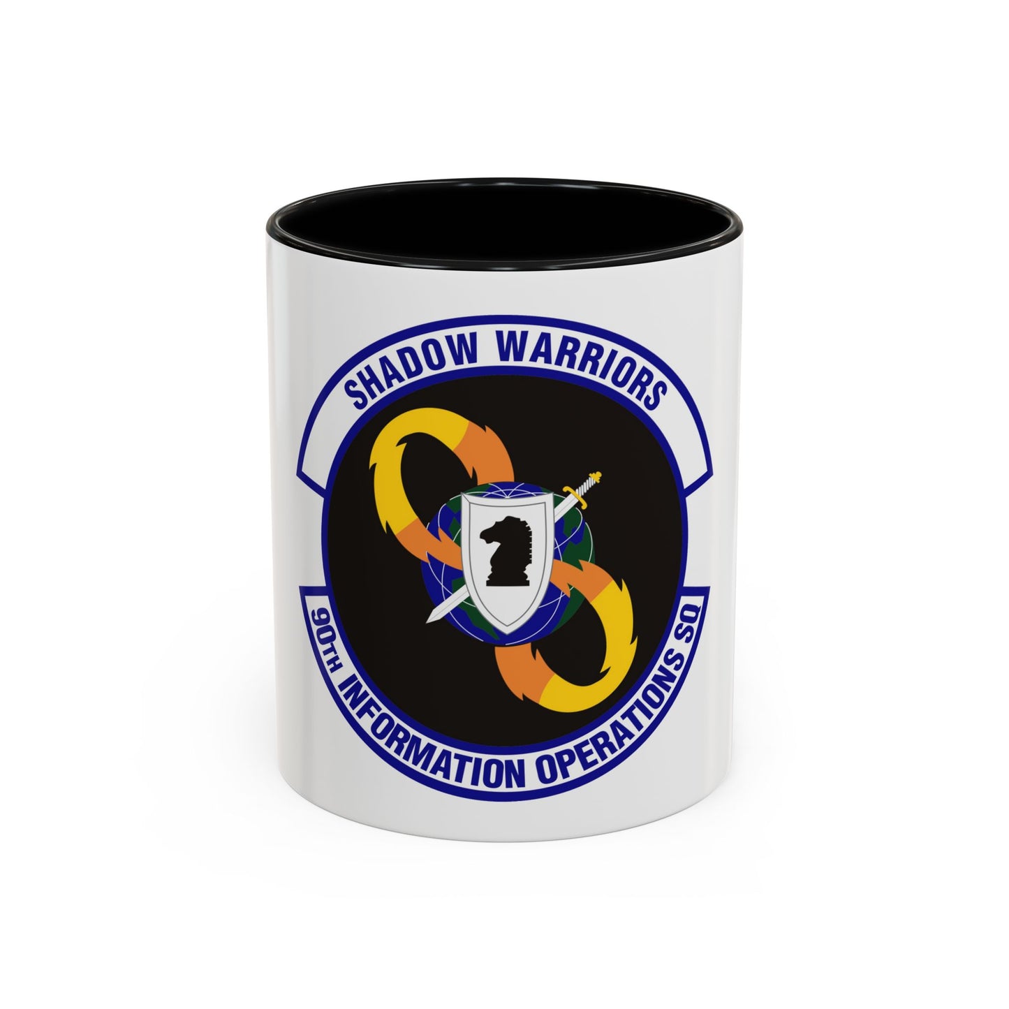 90th Information Operations Squadron (U.S. Air Force) Accent Coffee Mug