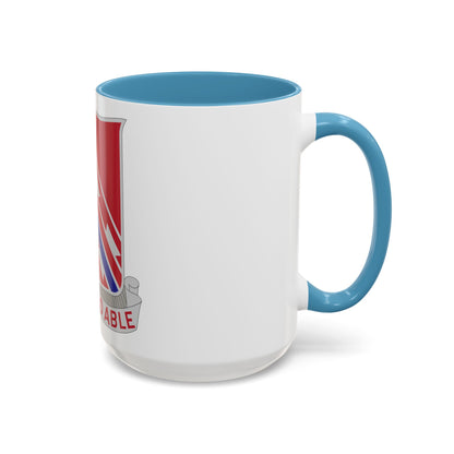 411 Engineer Battalion (U.S. Army) Accent Coffee Mug