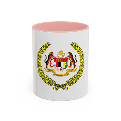 Arms of the Yang di-Pertuan Agong of Malaysia - Accent Coffee Mug