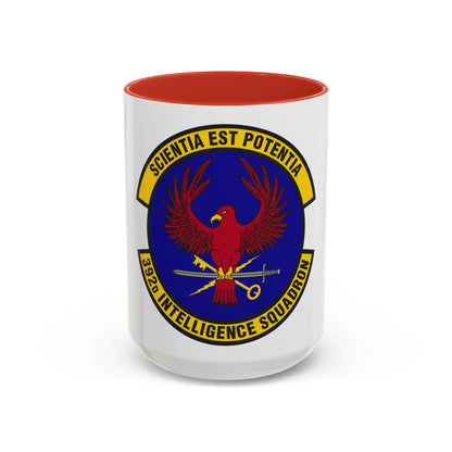 392 Intelligence Squadron ACC (U.S. Air Force) Accent Coffee Mug