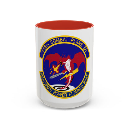 608th Combat Plans Squadron (U.S. Air Force) Accent Coffee Mug