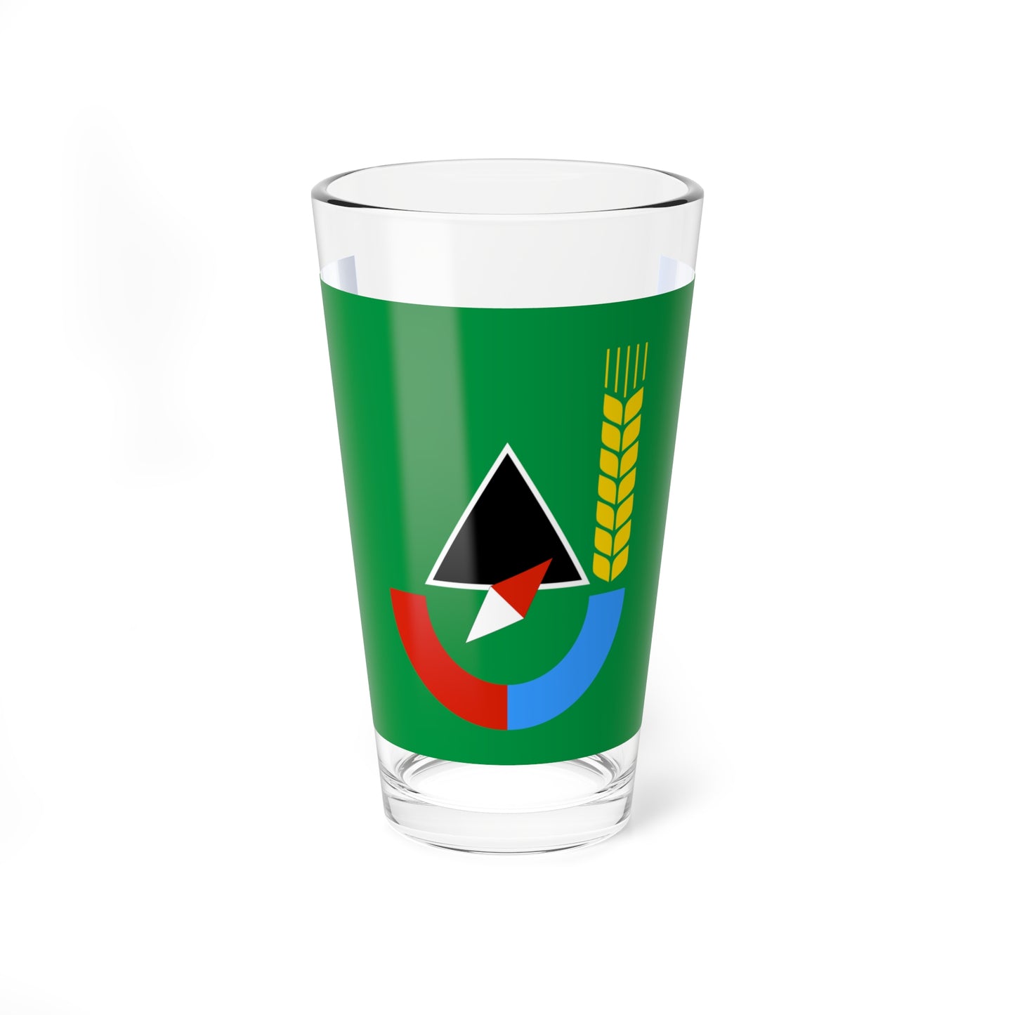 Flag of Gubkin Belgorod oblast (Russia) Pint Glass 16oz