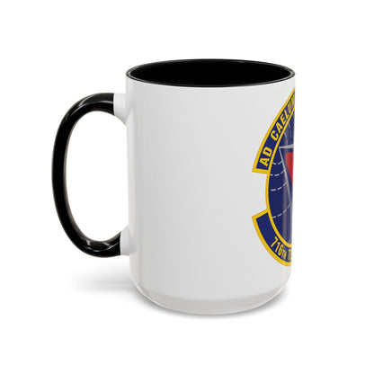 716th Test Squadron (U.S. Air Force) Accent Coffee Mug