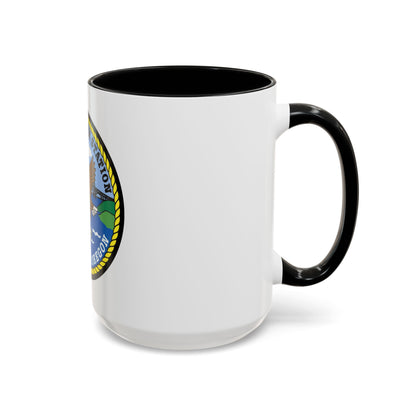 USCG Group Air Station North Bend (U.S. Coast Guard) Accent Coffee Mug