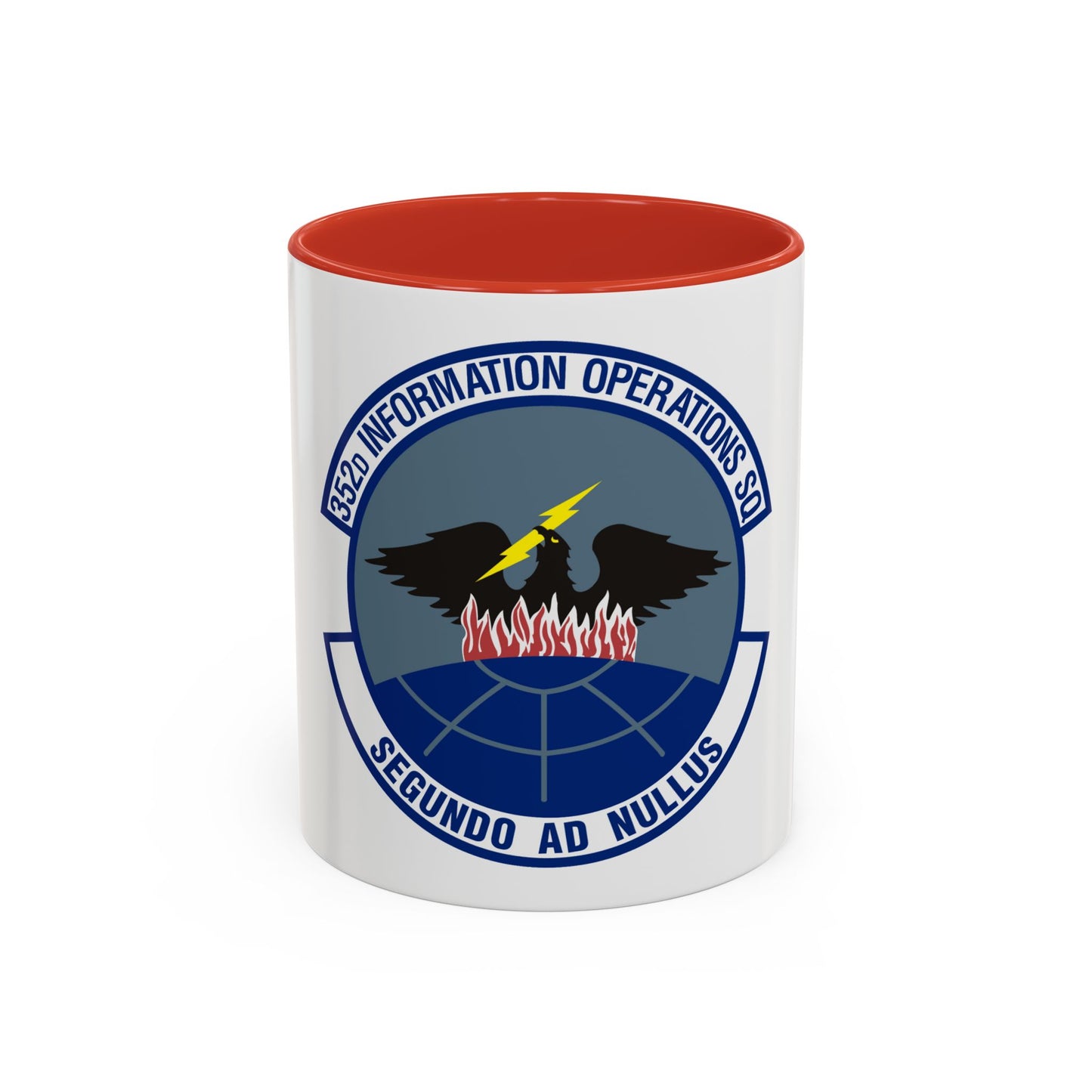 352d Information Operations Squadron (U.S. Air Force) Accent Coffee Mug