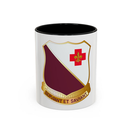 40 Medical Battalion (U.S. Army) Accent Coffee Mug