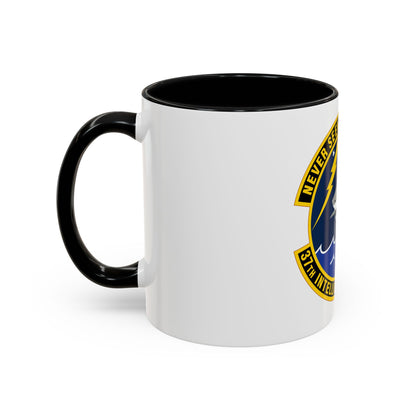 37 Intelligence Squadron ACC (U.S. Air Force) Accent Coffee Mug