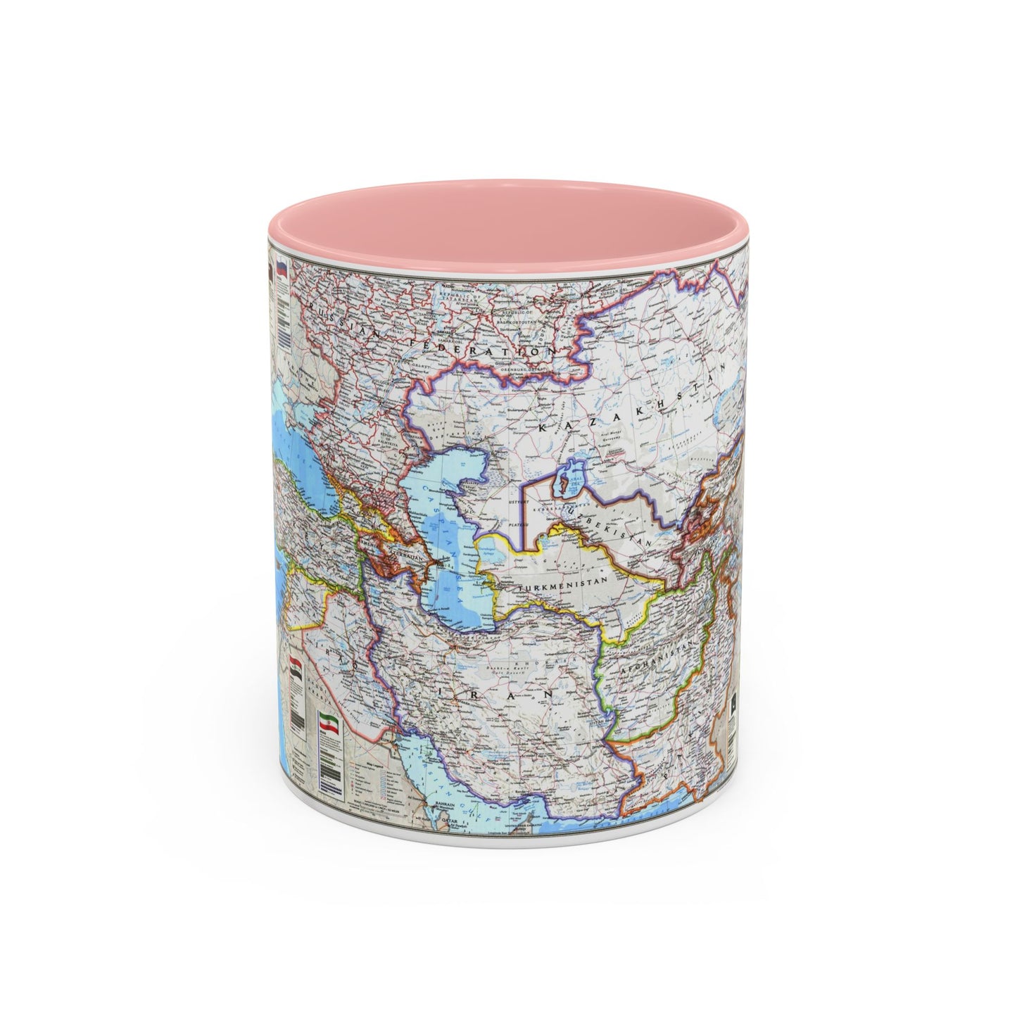 Caspian Region- Promise and Peril (1999) (Map) Accent Coffee Mug