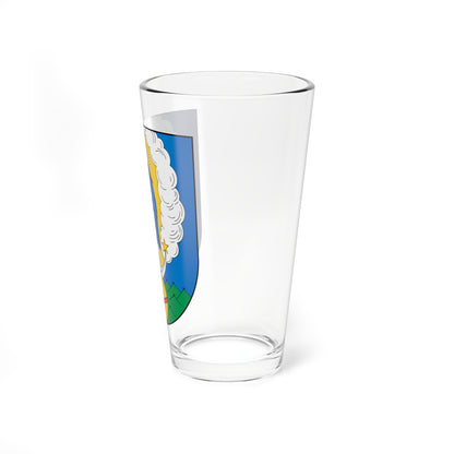 Segundo escudo de Santa Marta (Colombia) (Coat of Arms) Pint Glass 16oz