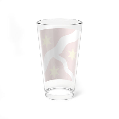 CHE Seebach ZH Flag (Switzerland) Pint Glass 16oz