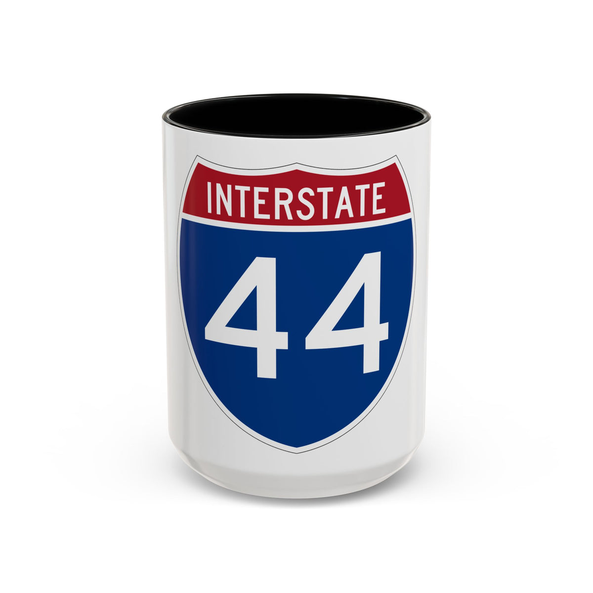 Interstate 44 (U.S. Highways) Accent Coffee Mug