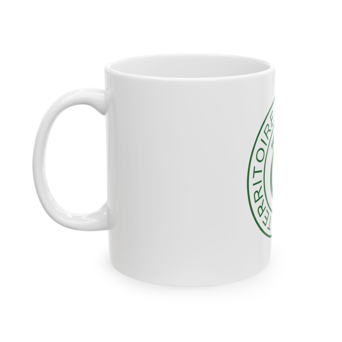 Emblem of French Cameroon - White Coffee Mug