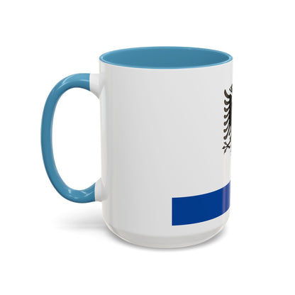 Government Ensign of Albania - Accent Coffee Mug