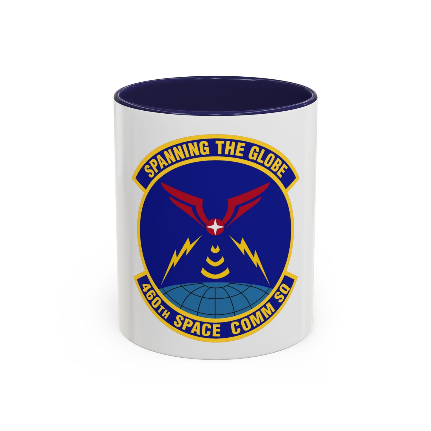 460th Space Communications Squadron (U.S. Air Force) Accent Coffee Mug