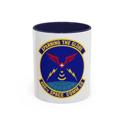 460th Space Communications Squadron (U.S. Air Force) Accent Coffee Mug