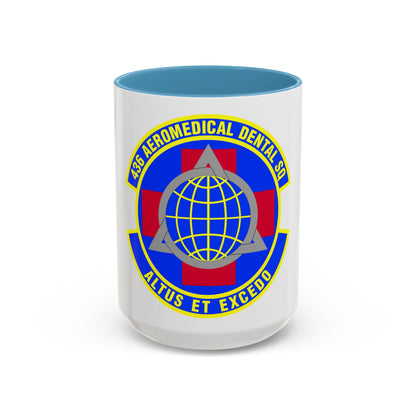 436th Aeromedical Dental Squadron (U.S. Air Force) Accent Coffee Mug
