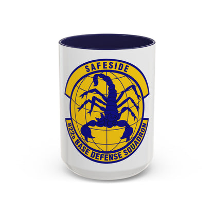 822 Base Defense Squadron ACC (U.S. Air Force) Accent Coffee Mug