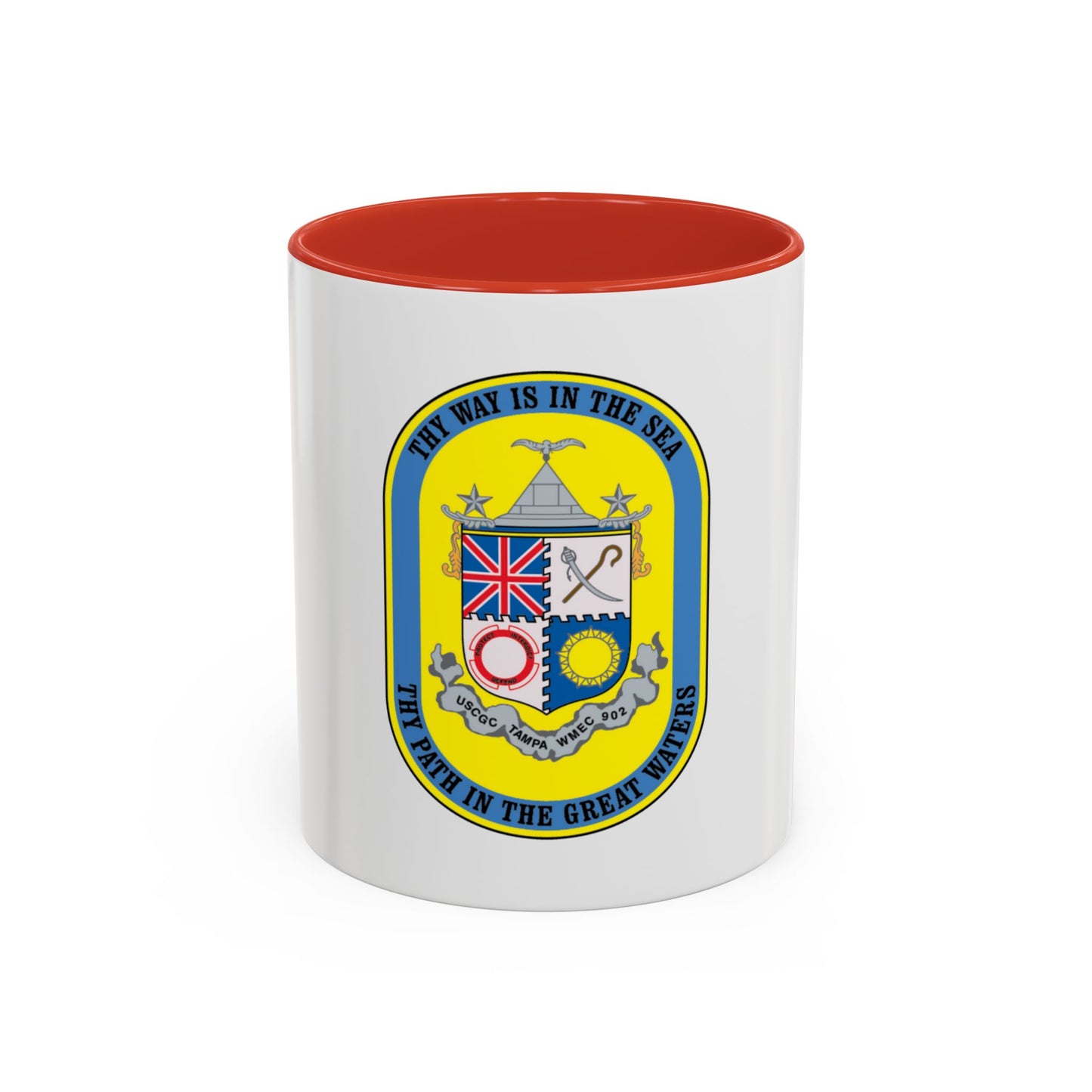 USCGC Tampa WMEC 902 (U.S. Coast Guard) Accent Coffee Mug