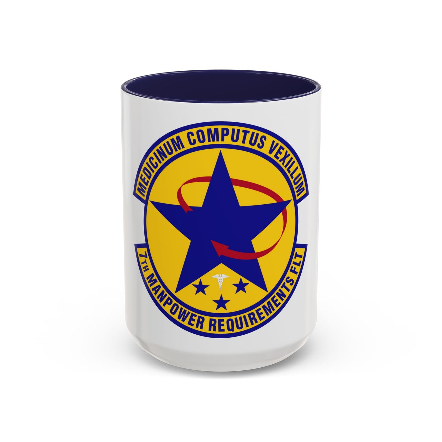 7 Manpower Requirements Flight AFMA (U.S. Air Force) Accent Coffee Mug