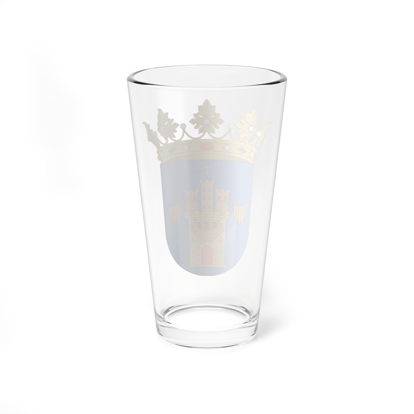 Escudo de Castejón de las Armas (Spain) (Coat of Arms) Pint Glass 16oz