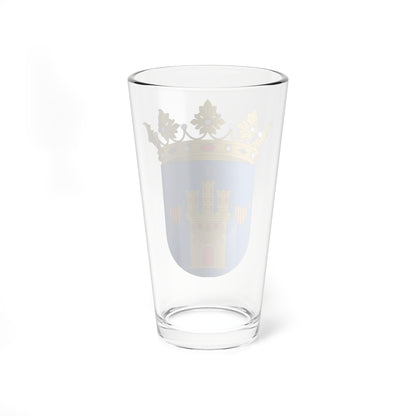 Escudo de Castejón de las Armas (Spain) (Coat of Arms) Pint Glass 16oz