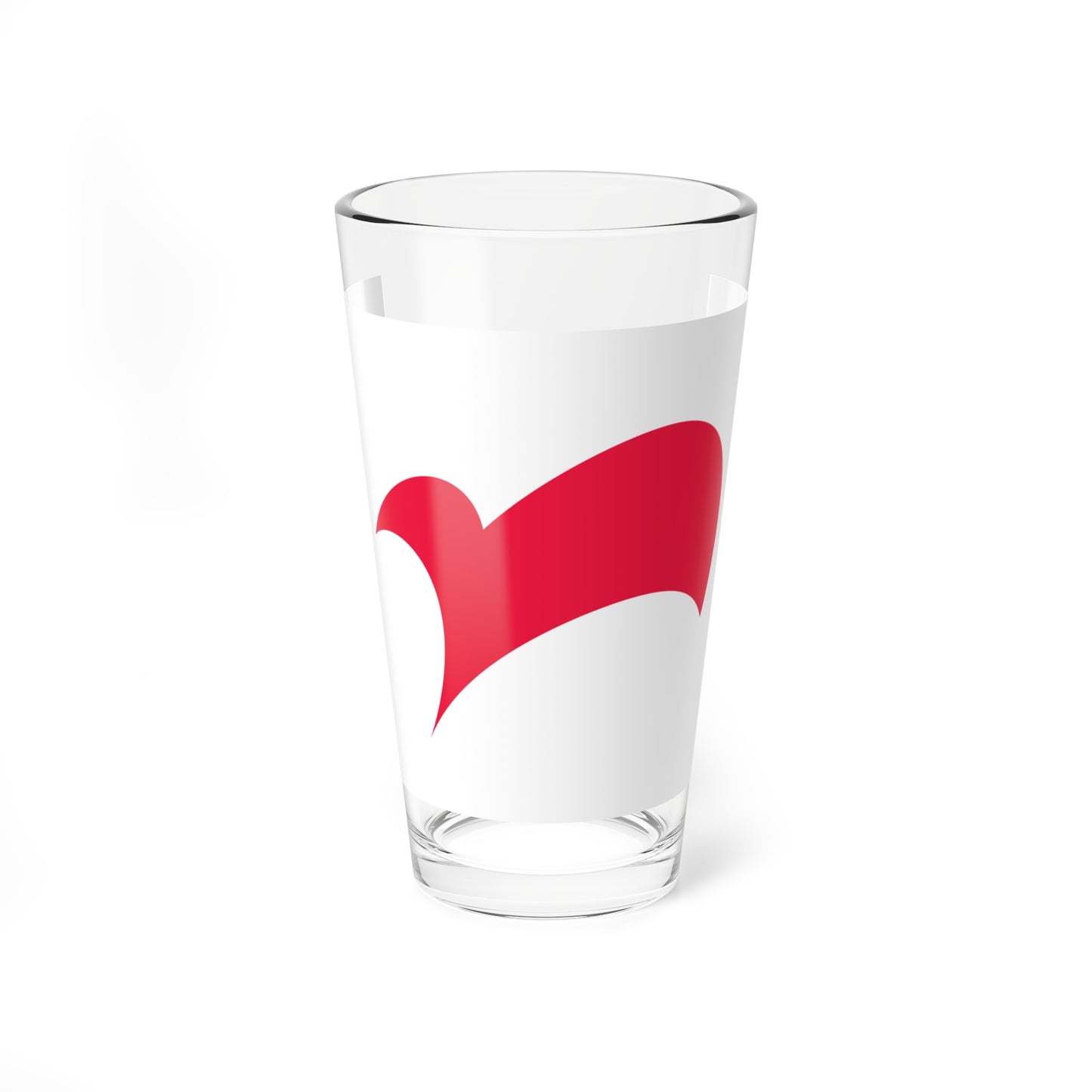 Flag of Nagato Yamaguchi red (Japan) Pint Glass 16oz
