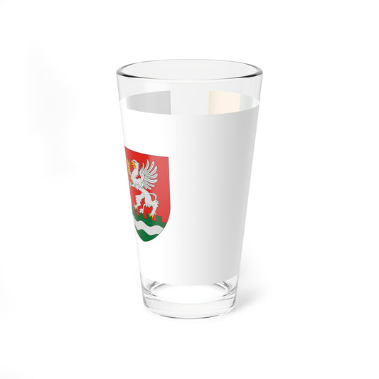 Flag of Kaposujlak (Hungary) Pint Glass 16oz
