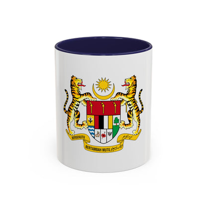 Coat of arms of Malaysia (1973-1982) - Accent Coffee Mug