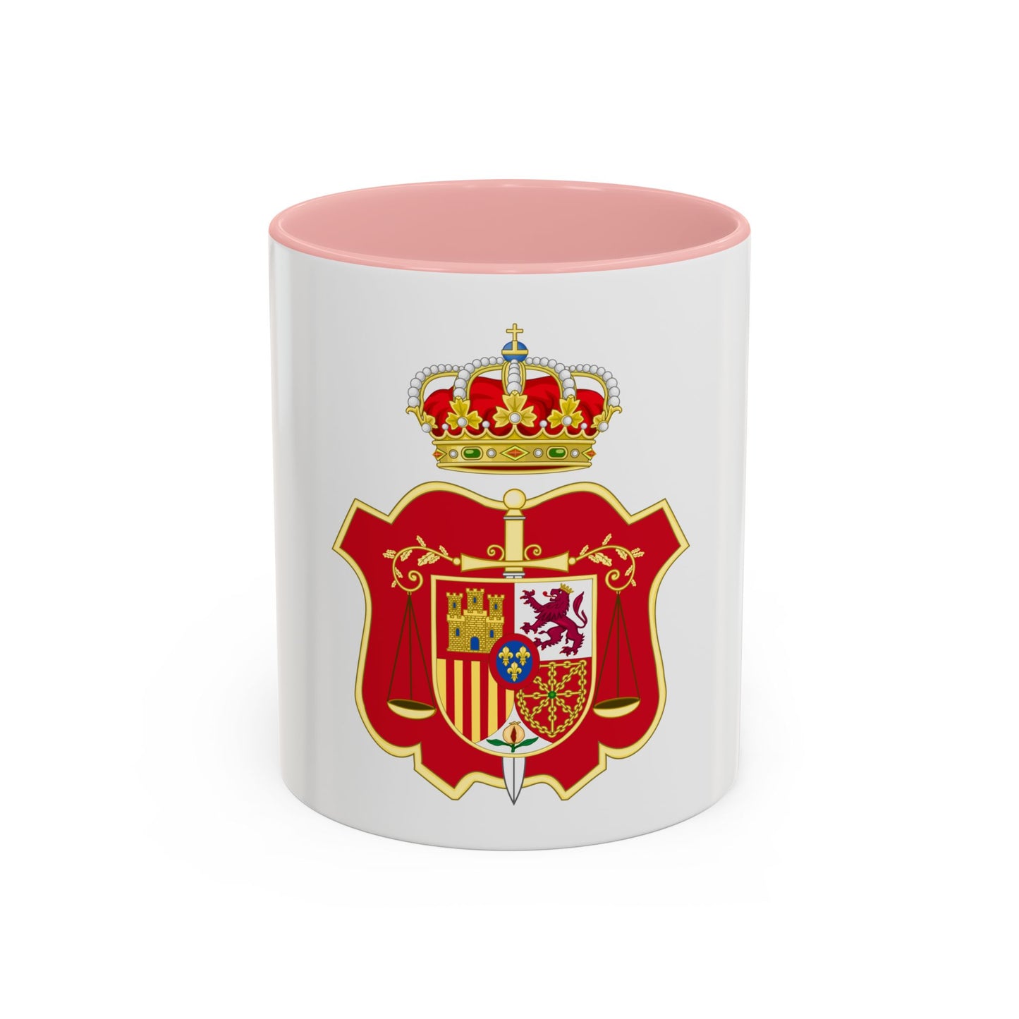 Coat of Arms of the General Council of the Judicial Power of Spain - Accent Coffee Mug