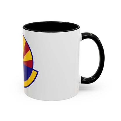 56 Healthcare Operations Squadron AETC (U.S. Air Force) Accent Coffee Mug