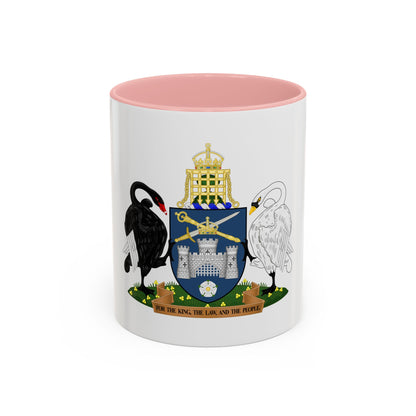 Coat of Arms of the Australian Capital Territory - Accent Coffee Mug